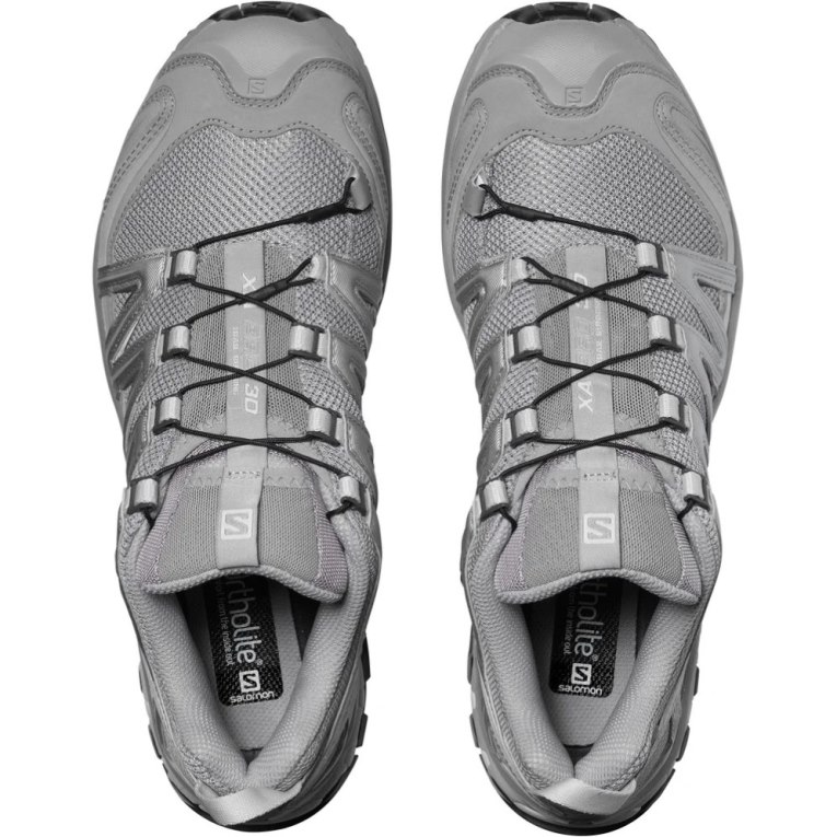 Silver Salomon Xa Pro 3d Men's Sneakers | IE MV5102